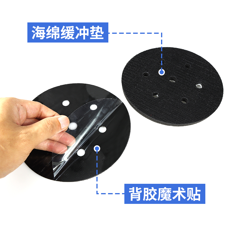 濕磨機緩沖墊背膠魔術(shù)貼-防水防滑脫、快換系統(tǒng)提升效率